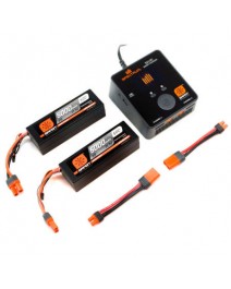 Combo Chargeur S2100 + 2x accus 3S 5000mAh 50C