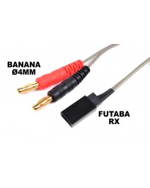 Cordon de charge Futaba RX 40cm 1x