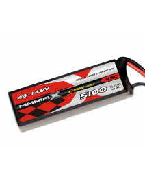 5100mAh 4S 55C XT90