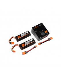 Combo Chargeur S2100 + 2x accus 2S 5000mAh 50C