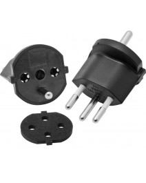 Adaptateur pour prise EU-D/CH 3pôles