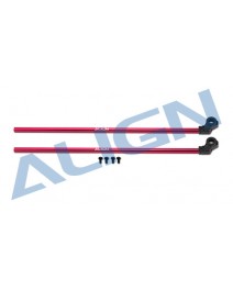 150 Tail Boom Set Red