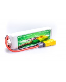 2400mAh 2S 30C/75C Deans