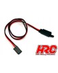 50cm Rallonge de servo a/clip FUT/JR 22AWG 1x