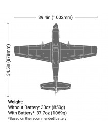 P-51D Mustang PNP