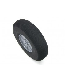 Roues légères en caoutchouc mousse 65 mm P2