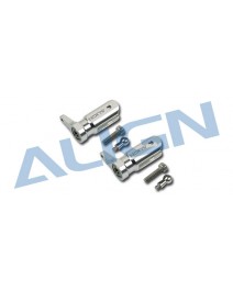 Metal Main Rotor Holder Set / Silver