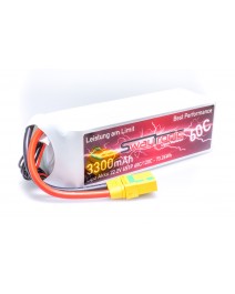 3300mAh 6S 60C/120C XT90S