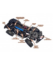 1:10 DF-4S Pro BL Crawler RTR