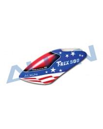 500 Painted Canopy American Flag