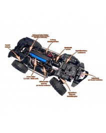 1:10 DF-4S Pro BL Crawler RTR