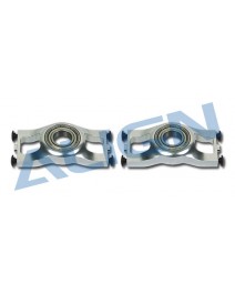 Metal Main Shaft Bearing Block Silver