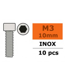 Zylinderschraube M3X10 Inox 10x