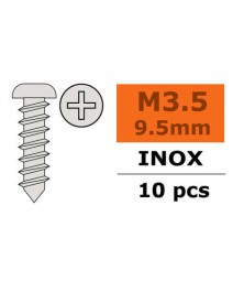 Linsen-Blechschraube 3,5X9,5 10x