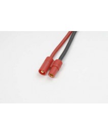 Connecteur or 3.5mm M 14AWG 10cm 1x