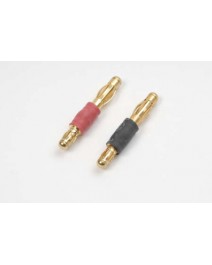 Adapter 3.5mmGoldstecker > 4.0mm Goldstecker (1Paar)