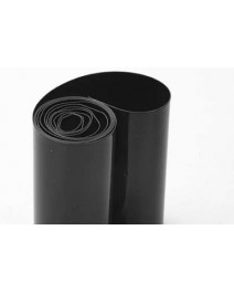 Gaine thermoretractable 70mm noir 1m