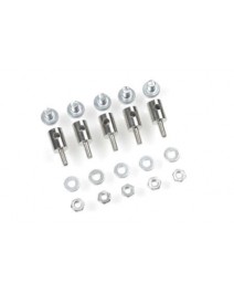 Domino pour fixation de corde à piano sur servo avec molette, mini (5pcs)