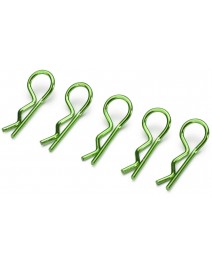 Body clips medium grün