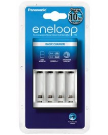 Chargeur Eneloop pour 2/4 accus AA ou AAA
