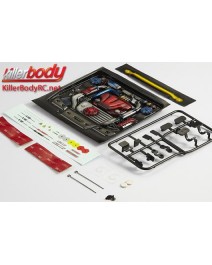 Scale 1/10 Drift Moteur de Touring Car fini