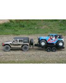 Trailer for tansporting 1/10 vehicules