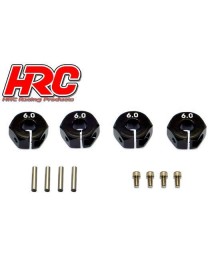 Hexagones de roues 12mm