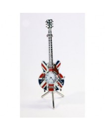 Siva Clock Guitare Union Jack