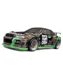 1:18 Micro RS4 Fail Crew Nissan Skyline R34 GT-R RTR